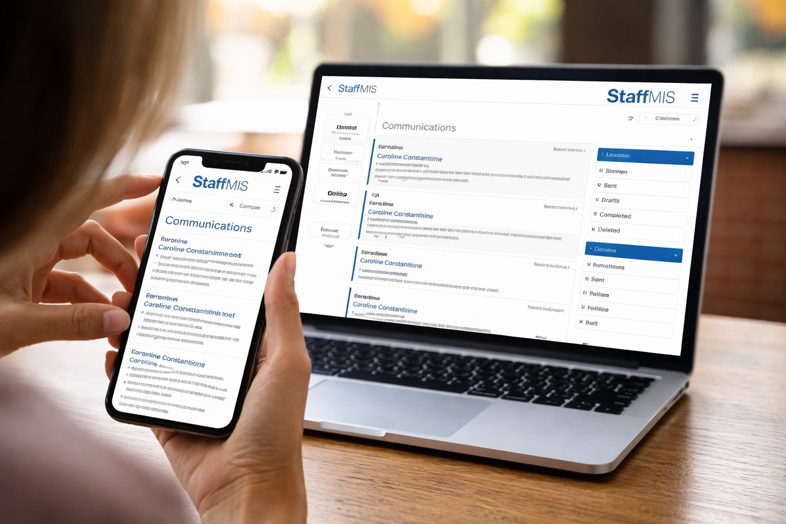 StaffMIS Communications Management